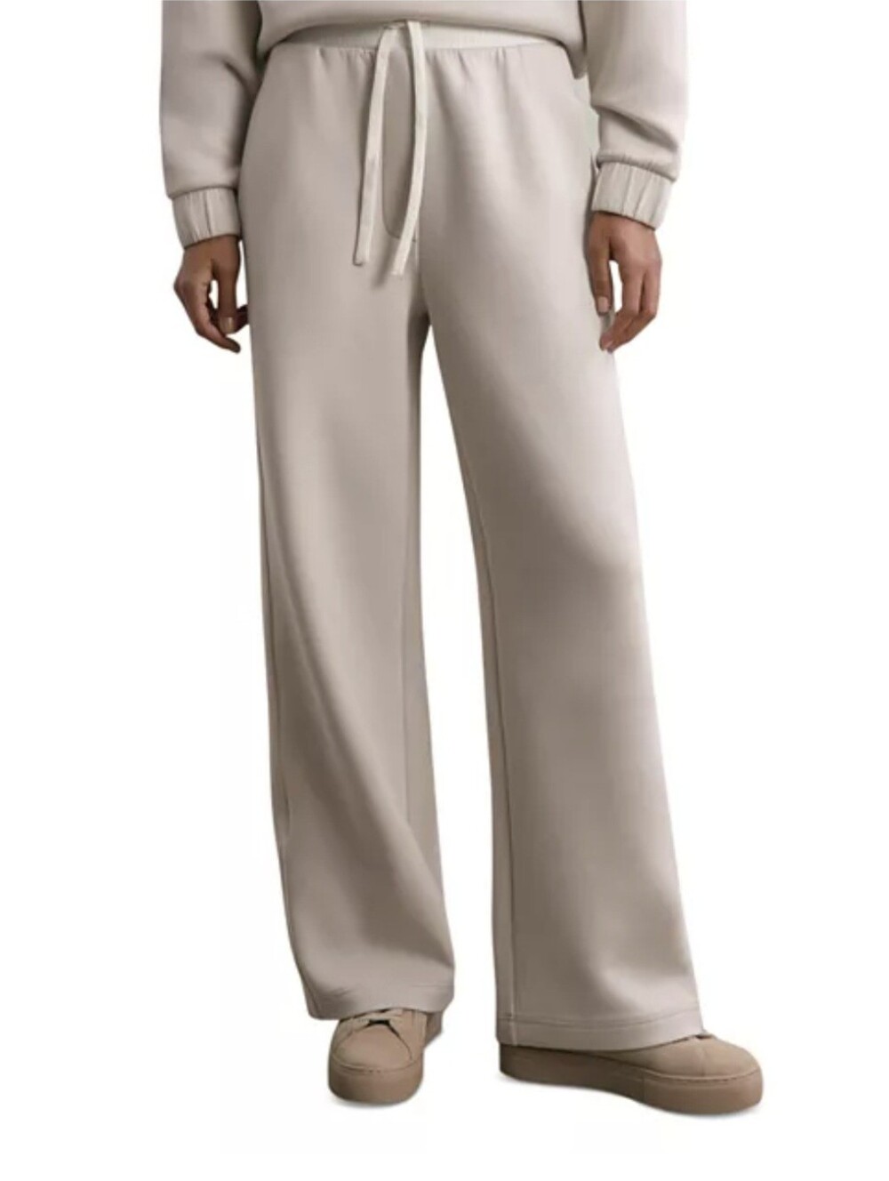 REISS Laney Wide Leg Joggers Large NWT